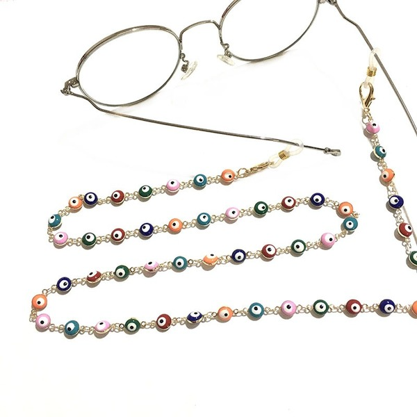 Bulk Jewelry Wholesale color alloy anti-slip silicone glasses chain JDC-MC-HW001 Wholesale factory from China YIWU China