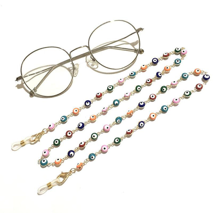 Bulk Jewelry Wholesale color alloy anti-slip silicone glasses chain JDC-MC-HW001 Wholesale factory from China YIWU China