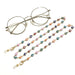 Bulk Jewelry Wholesale color alloy anti-slip silicone glasses chain JDC-MC-HW001 Wholesale factory from China YIWU China
