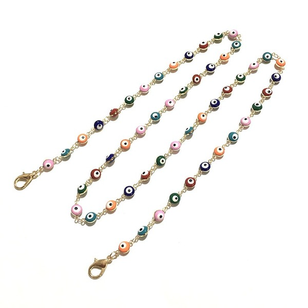 Bulk Jewelry Wholesale color alloy anti-slip silicone glasses chain JDC-MC-HW001 Wholesale factory from China YIWU China