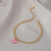 Bulk Jewelry Wholesale color alloy butterfly foot chain JDC-AS-A22 Wholesale factory from China YIWU China