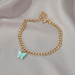Bulk Jewelry Wholesale color alloy butterfly foot chain JDC-AS-A22 Wholesale factory from China YIWU China
