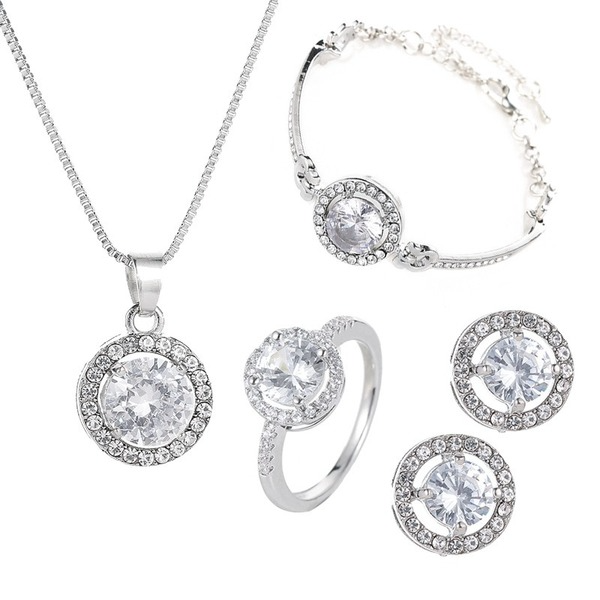 Bulk Jewelry Wholesale color alloy flash Diamond Bracelet JDC-BT-D319 Wholesale factory from China YIWU China