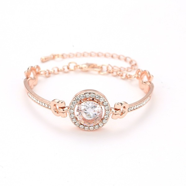 Bulk Jewelry Wholesale color alloy flash Diamond Bracelet JDC-BT-D319 Wholesale factory from China YIWU China