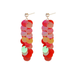 Bulk Jewelry Wholesale color alloy multilayer color Sequin Earrings JDC-ES-D325 Wholesale factory from China YIWU China