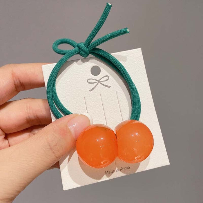 Wholesale color ball jelly hair rope JDC-HS-GSFS009 Hair Scrunchies 夙尚 Wholesale Jewelry JoyasDeChina Joyas De China