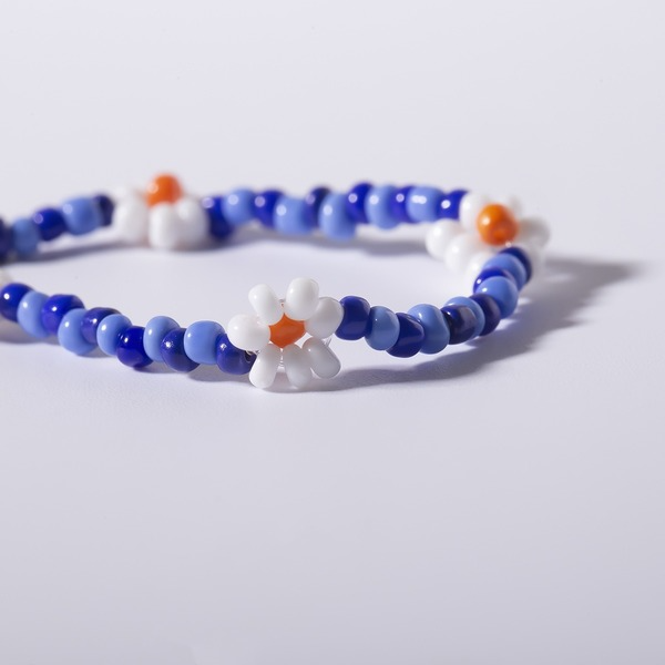 Bulk Jewelry Wholesale color beads handmade flower beads color necklace JDC-NE-KunJ013 Wholesale factory from China YIWU China
