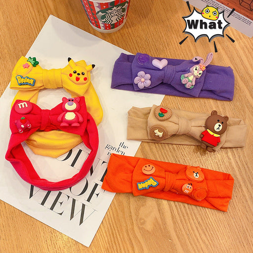 Wholesale Color Cartoon Strawberry Bear Girls headband (F)JDC-HD-i130 Headband 溪南 Wholesale Jewelry JoyasDeChina Joyas De China