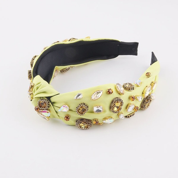 Bulk Jewelry Wholesale color cloth cloth fluorescent color diamond Hairband JDC-HD-JB018 Wholesale factory from China YIWU China