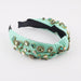 Bulk Jewelry Wholesale color cloth cloth fluorescent color diamond Hairband JDC-HD-JB018 Wholesale factory from China YIWU China