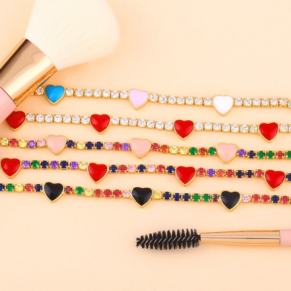 Bulk Jewelry Wholesale color copper Love Necklaces JDC-NE-AS242 Wholesale factory from China YIWU China