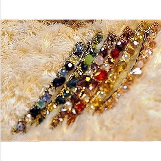 Wholesale Color Crystal Hair Clips JDC-HC-Yongh002 Hair Clips 永恒 Wholesale Jewelry JoyasDeChina Joyas De China