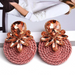 Wholesale Color Crystal Rhinestone Round Earrings JDC-ES-SK016 Earrings 深刻 Wholesale Jewelry JoyasDeChina Joyas De China