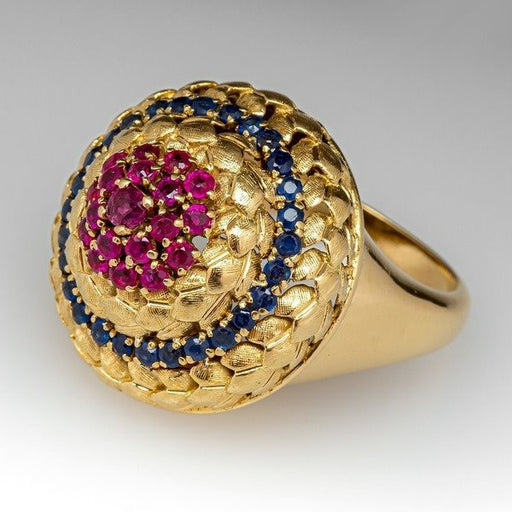 Wholesale color diamond geometric alloy rings JDC-RS-WN-014 Rings 薇妮 Wholesale Jewelry JoyasDeChina Joyas De China