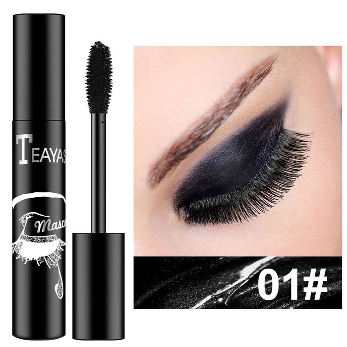 Wholesale color elongated thick royal blue purple gold bronze fluorescent green mascara does not smudge JDC-MA-XuQ002 Mascara 徐芹 1 Black Wholesale Jewelry JoyasDeChina Joyas De China