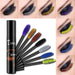 Wholesale color elongated thick royal blue purple gold bronze fluorescent green mascara does not smudge JDC-MA-XuQ002 Mascara 徐芹 Wholesale Jewelry JoyasDeChina Joyas De China