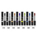 Wholesale color elongated thick royal blue purple gold bronze fluorescent green mascara does not smudge JDC-MA-XuQ002 Mascara 徐芹 Wholesale Jewelry JoyasDeChina Joyas De China