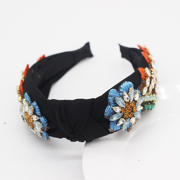Bulk Jewelry Wholesale color fabric crystal fabric hair accessories JDC-HD-JB001 Wholesale factory from China YIWU China