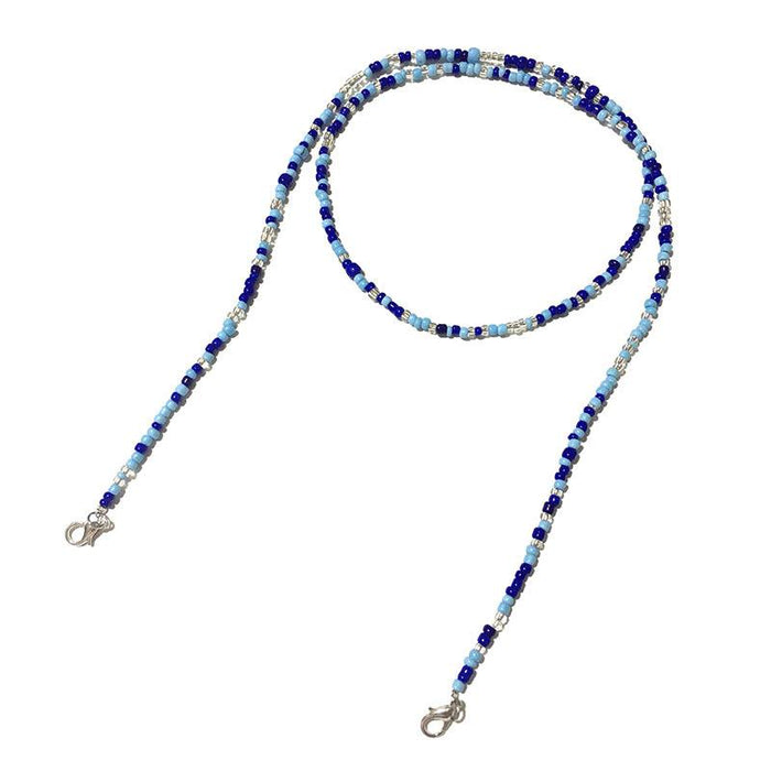 Bulk Jewelry Wholesale color glass beads slip-proof glasses chain JDC-MC-HW013 Wholesale factory from China YIWU China