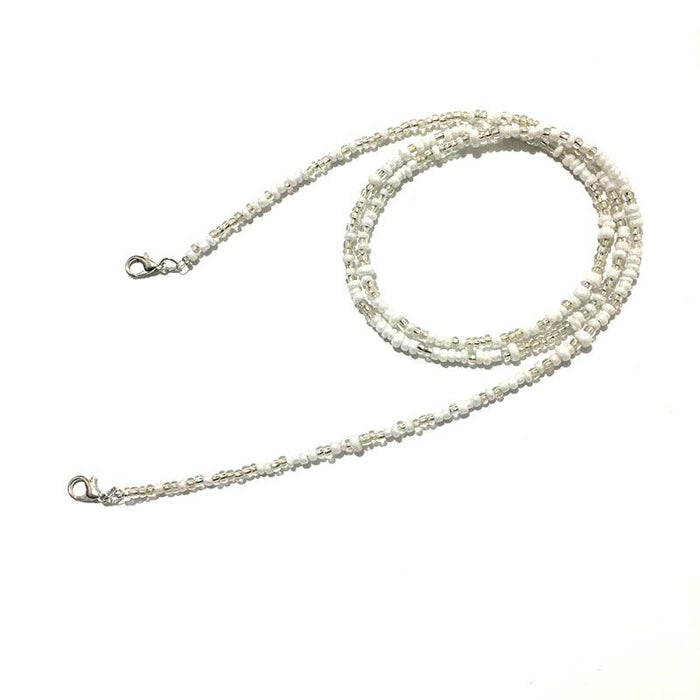 Bulk Jewelry Wholesale color glass beads slip-proof glasses chain JDC-MC-HW013 Wholesale factory from China YIWU China