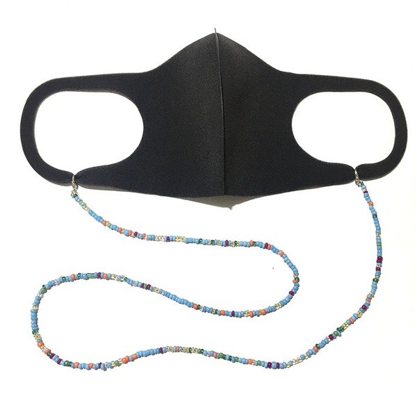Bulk Jewelry Wholesale color glass beads slip-proof glasses chain JDC-MC-HW013 Wholesale factory from China YIWU China