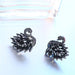 Wholesale color gradient zircon swan stud earrings MOQ≥2 JDC-ES-Kas002 Earrings 卡诗 black MOQ2 Wholesale Jewelry JoyasDeChina Joyas De China