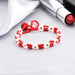 Wholesale color handmade ethnic style mixed color flowers rice beads bohemian style fine bracelet JDC-BT-Yida001 Bracelet 宜达 Wholesale Jewelry JoyasDeChina Joyas De China