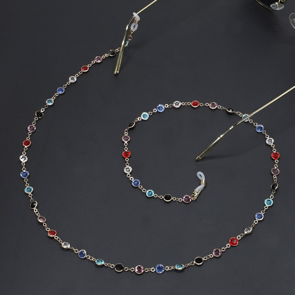 Bulk Jewelry Wholesale color metal handmade glasses chain JDC-MC-YM006 Wholesale factory from China YIWU China
