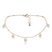 Bulk Jewelry Wholesale color metal little daisy tassel necklace JDC-NE-KunJ046 Wholesale factory from China YIWU China