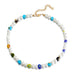 Wholesale color pearl color Bohemian Flower Beaded Chain female JDC-NE-F044 Necklaces 韩之尚 Wholesale Jewelry JoyasDeChina Joyas De China