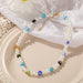 Wholesale color pearl color Bohemian Flower Beaded Chain female JDC-NE-F044 Necklaces 韩之尚 Wholesale Jewelry JoyasDeChina Joyas De China