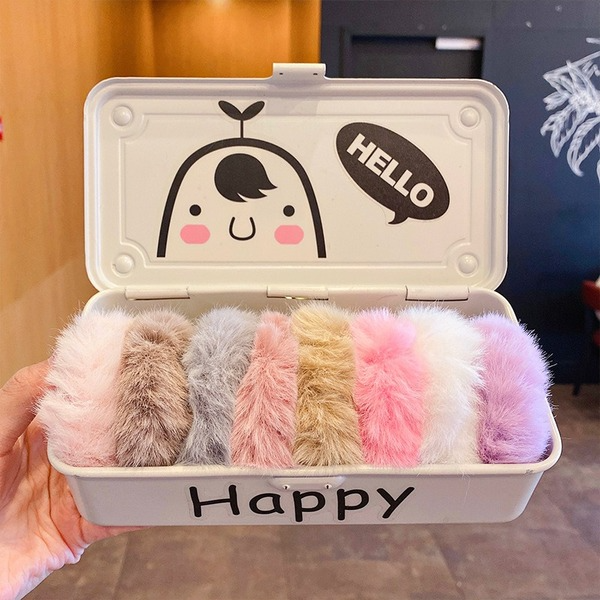 Wholesale Color Plush Hair Scrunchies JDC-HS-i405 Hair Scrunchies 溪南 Wholesale Jewelry JoyasDeChina Joyas De China