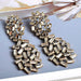 Wholesale Color Rhinestone Alloy Earrings JDC-ES-SK072 Earrings 深刻 Wholesale Jewelry JoyasDeChina Joyas De China