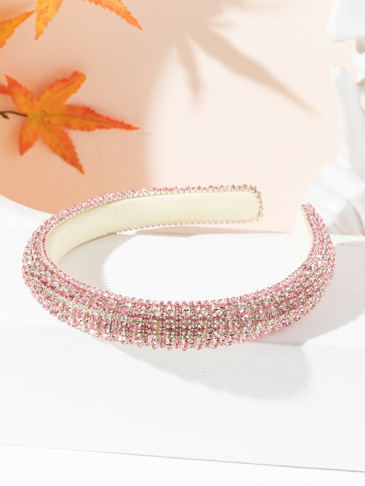 Wholesale Color Rhinestone Baroque Headband JDC-HD-AH001 Headband 爱鸿 Wholesale Jewelry JoyasDeChina Joyas De China