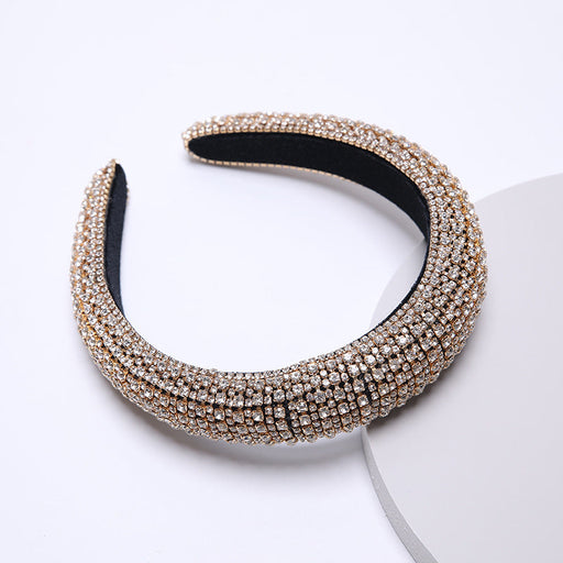 Wholesale Color Rhinestone Baroque Headband JDC-HD-AH001 Headband 爱鸿 Wholesale Jewelry JoyasDeChina Joyas De China
