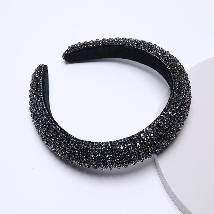 Wholesale Color Rhinestone Baroque Headband JDC-HD-AH001 Headband 爱鸿 Wholesale Jewelry JoyasDeChina Joyas De China