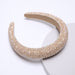 Wholesale Color Rhinestone Baroque Headband JDC-HD-AH002 Headband 爱鸿 champagne Wholesale Jewelry JoyasDeChina Joyas De China