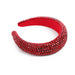 Wholesale Color Rhinestone Baroque Headband JDC-HD-AH003 Headband 爱鸿 Red Wholesale Jewelry JoyasDeChina Joyas De China