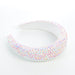 Wholesale Color Rhinestone Baroque Headband JDC-HD-AH003 Headband 爱鸿 white AB Wholesale Jewelry JoyasDeChina Joyas De China