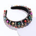 Wholesale Color Rhinestone Baroque Headband JDC-HD-AH004 Headband 爱鸿 Colorful Wholesale Jewelry JoyasDeChina Joyas De China