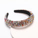Wholesale Color Rhinestone Baroque Headband JDC-HD-AH008 Headband 爱鸿 white color Wholesale Jewelry JoyasDeChina Joyas De China