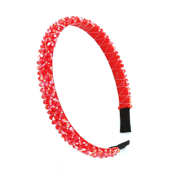 Wholesale Color Rhinestone Baroque Headband JDC-HD-AH009 Headband 爱鸿 gules Wholesale Jewelry JoyasDeChina Joyas De China