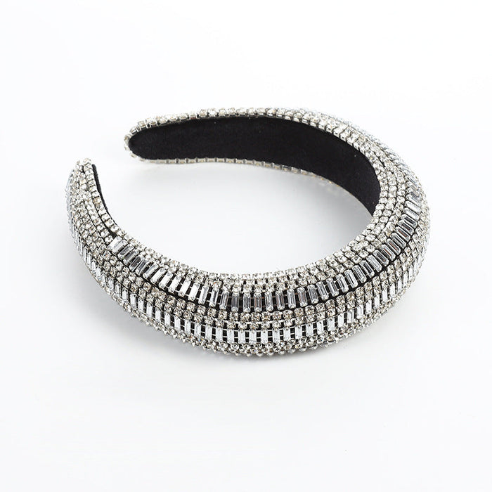 Wholesale Color Rhinestone Baroque Headband JDC-HD-AH011 Headband 爱鸿 3 Wholesale Jewelry JoyasDeChina Joyas De China