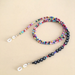Bulk Jewelry Wholesale color rice beads English letter mask lanyard JDC-MC-HW016 Wholesale factory from China YIWU China