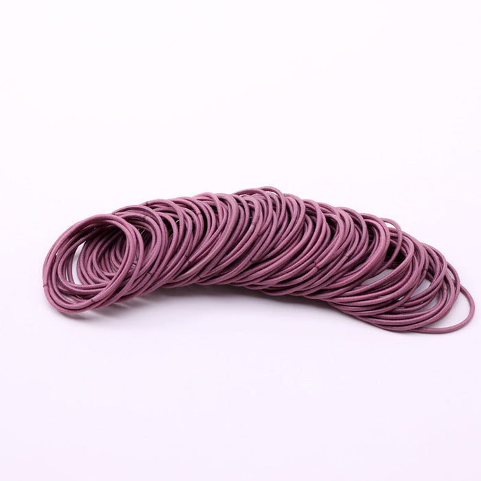 Wholesale color rubber hair rope JDC-HS-i400 Hair Scrunchies 溪南 Wholesale Jewelry JoyasDeChina Joyas De China