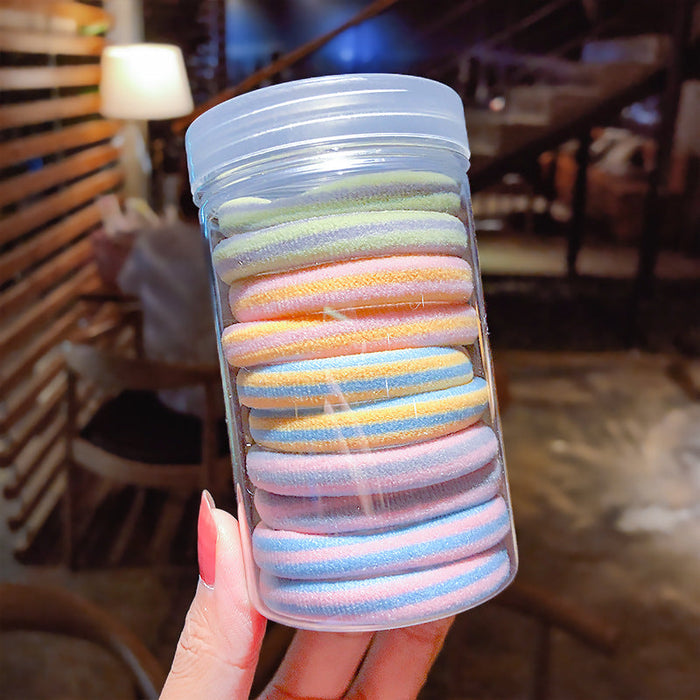 Wholesale color rubber hair rope JDC-HS-i401 Hair Scrunchies 溪南 2 Wholesale Jewelry JoyasDeChina Joyas De China