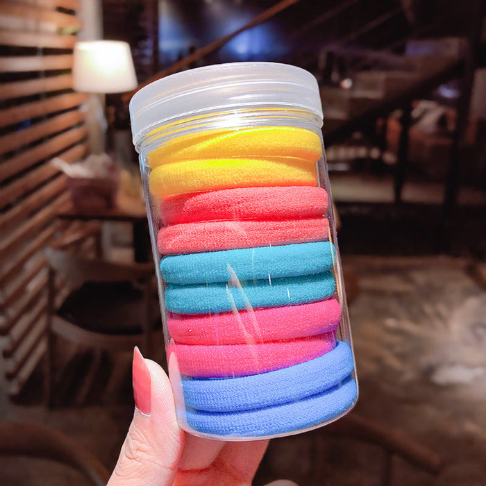 Wholesale color rubber hair rope JDC-HS-i401 Hair Scrunchies 溪南 6 Wholesale Jewelry JoyasDeChina Joyas De China