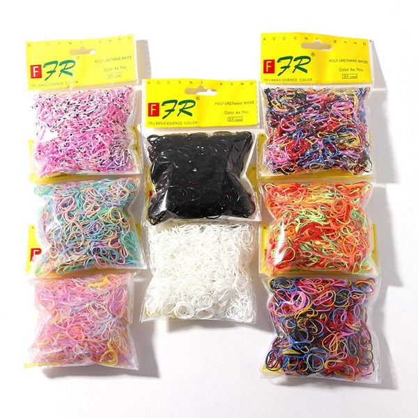 Wholesale color rubber hair rope JDC-HS-i402 Hair Scrunchies 溪南 Wholesale Jewelry JoyasDeChina Joyas De China