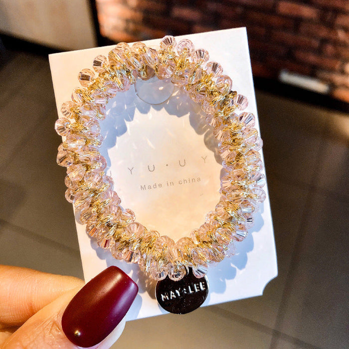 Wholesale color rubber hair rope JDC-HS-i403 Hair Scrunchies 溪南 Wholesale Jewelry JoyasDeChina Joyas De China