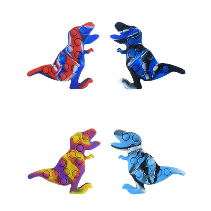 Wholesale color silicone dinosaur gadgets toy (F)JDC-FT-SZQL008 fidgets toy 潜乐 Wholesale Jewelry JoyasDeChina Joyas De China